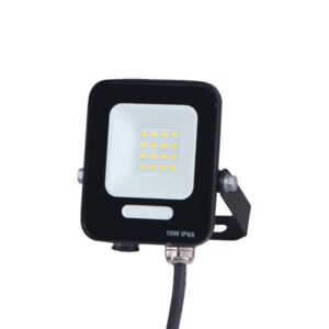 ΠΡΟΒΟΛΕΑΣ LED SMD 10W ΜΑΥΡΟΣ IP66 6500K PLUS 147-69000