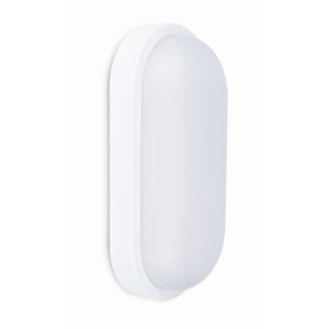 ΑΠΛΙΚΑ ΤΟΙΧΟΥ LED ΠΛΑΣΤΙΚΗ ΣΤΡΟΓΓΥΛΗ 11W Φ16 4000Κ ΛΕΥΚΗ ARTE ILLUMINA 145-20405