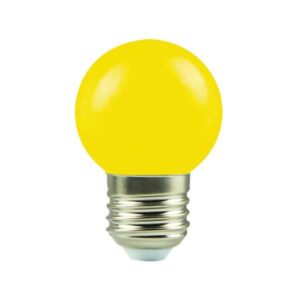 ΛΑΜΠΑ LED ΣΦΑΙΡΙΚΗ 1,8W E27 ΚΙΤΡΙΝΗ 175-265V 147-77500