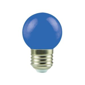 ΛΑΜΠΑ LED ΣΦΑΙΡΙΚΗ 1,8W E27 ΜΠΛΕ 175-265V 147-77502