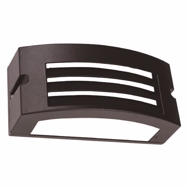 ΑΠΛΙΚΑ ΤΟΙΧΟΥ LM04 ΟΒΑΛ E27 MAX 10W LED 220X99X100 IP54 ΜΑΥΡΗ PRO ARTE ILLUMINA 145-20234