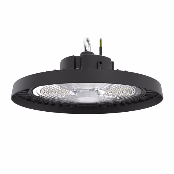 ΚΑΜΠΑΝΑ LED SMD UFO 100-150-200W 0-10VDC 220-240VAC 160lm/W 4000Κ ΜΑΥΡΗ PRO 145-67138