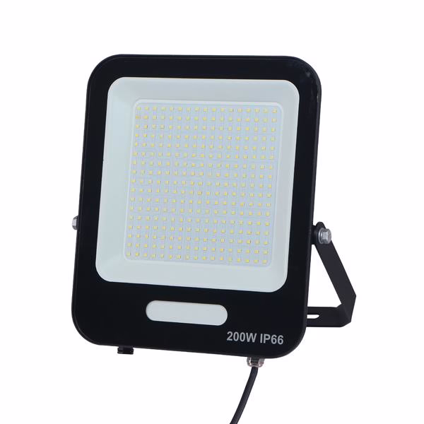 ΠΡΟΒΟΛΕΑΣ LED SMD 200W ΜΑΥΡΟΣ IP66 6500K PLUS  147-69021