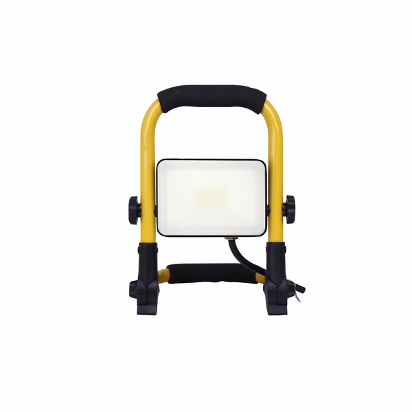 ΠΡΟΒΟΛΕΑΣ LED 30W SMD ΦΟΡΗΤΟΣ 4000K IP65 220-240V ΜΑΥΡΟΣ PLUS
