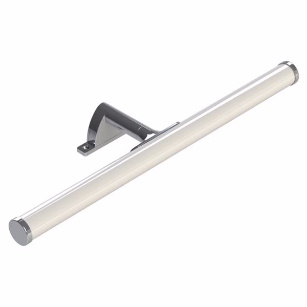 ΦΩΤΙΣΤΙΚΟ ΜΠΑΝΙΟΥ ΑΛΟΥΜΙΝΙΟ-ΠΛΑΣΤΙΚΟ LED 6W 600Lm 3000K 400X116X53mm IP44 ΑΣΗΜΙ ARTE ILLUMINA NERO 145-21505