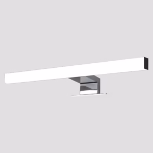 ΦΩΤΙΣΤΙΚΟ ΜΠΑΝΙΟΥ ΠΛΑΣΤΙΚΟ LED 5W 450Lm 4000Κ 300X103X4mm ΑΣΗΜΙ (2τρόποι στήριξης) ARTE ILLUMINA DIPLO 144-80500