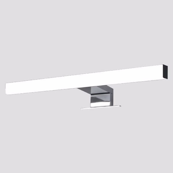 ΦΩΤΙΣΤΙΚΟ ΜΠΑΝΙΟΥ ΠΛΑΣΤΙΚΟ LED 5W 450Lm 4000Κ 300X103X4mm ΑΣΗΜΙ (2τρόποι στήριξης) ARTE ILLUMINA DIPLO 144-80500